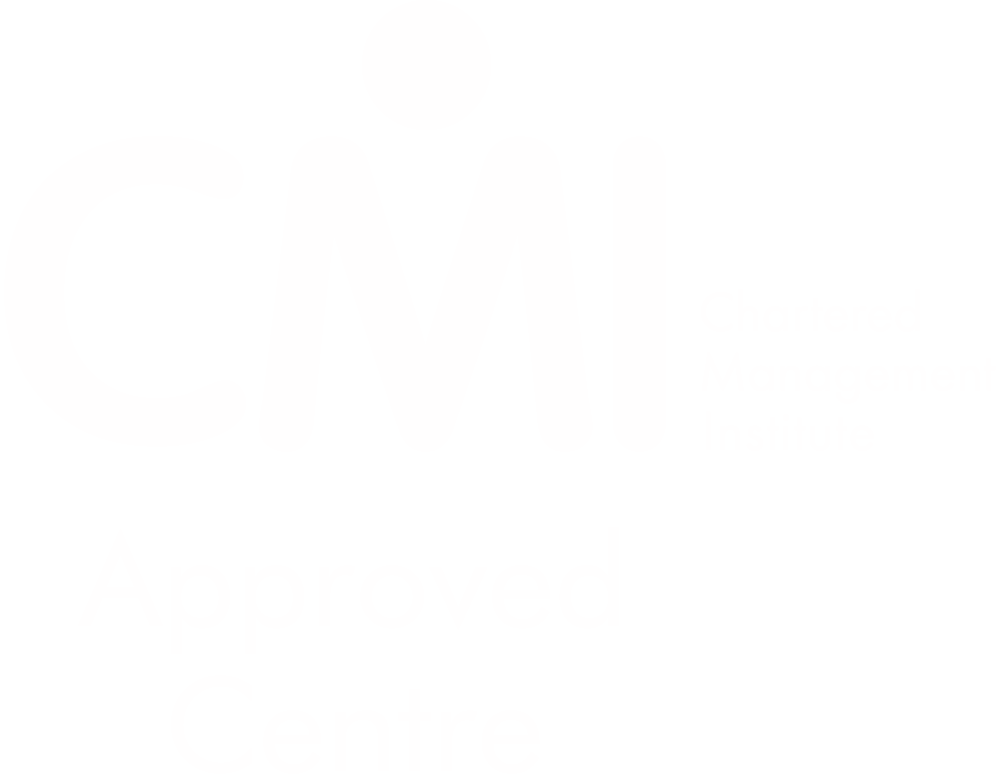 Chartered Management Institute Logo in White