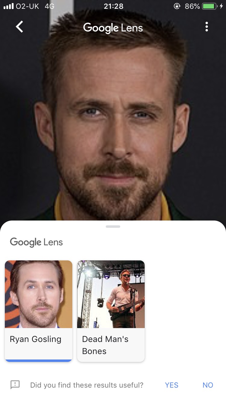 Ryan Gosling Lens